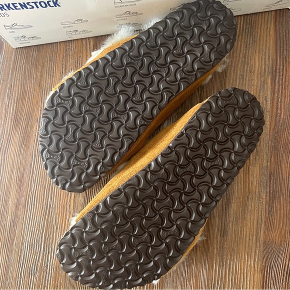 BIRKENSTOCK Arizona Shearling Mink Suede Girls Shoes Sandals size 33EU - Picture 6 of 8